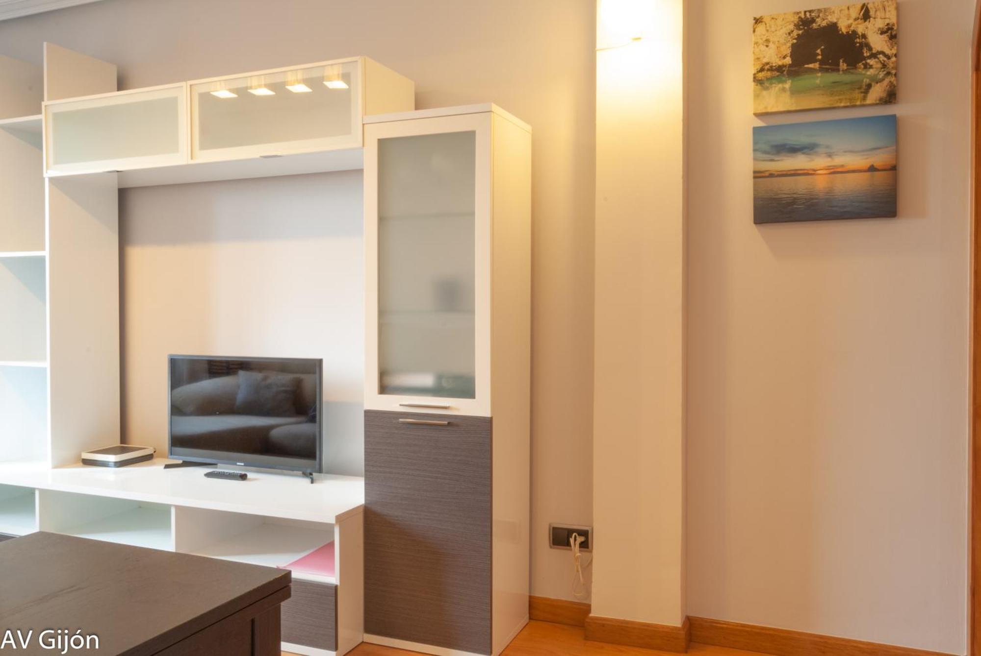 Apartamento Av Premio Real 16 Gijón Exterior foto