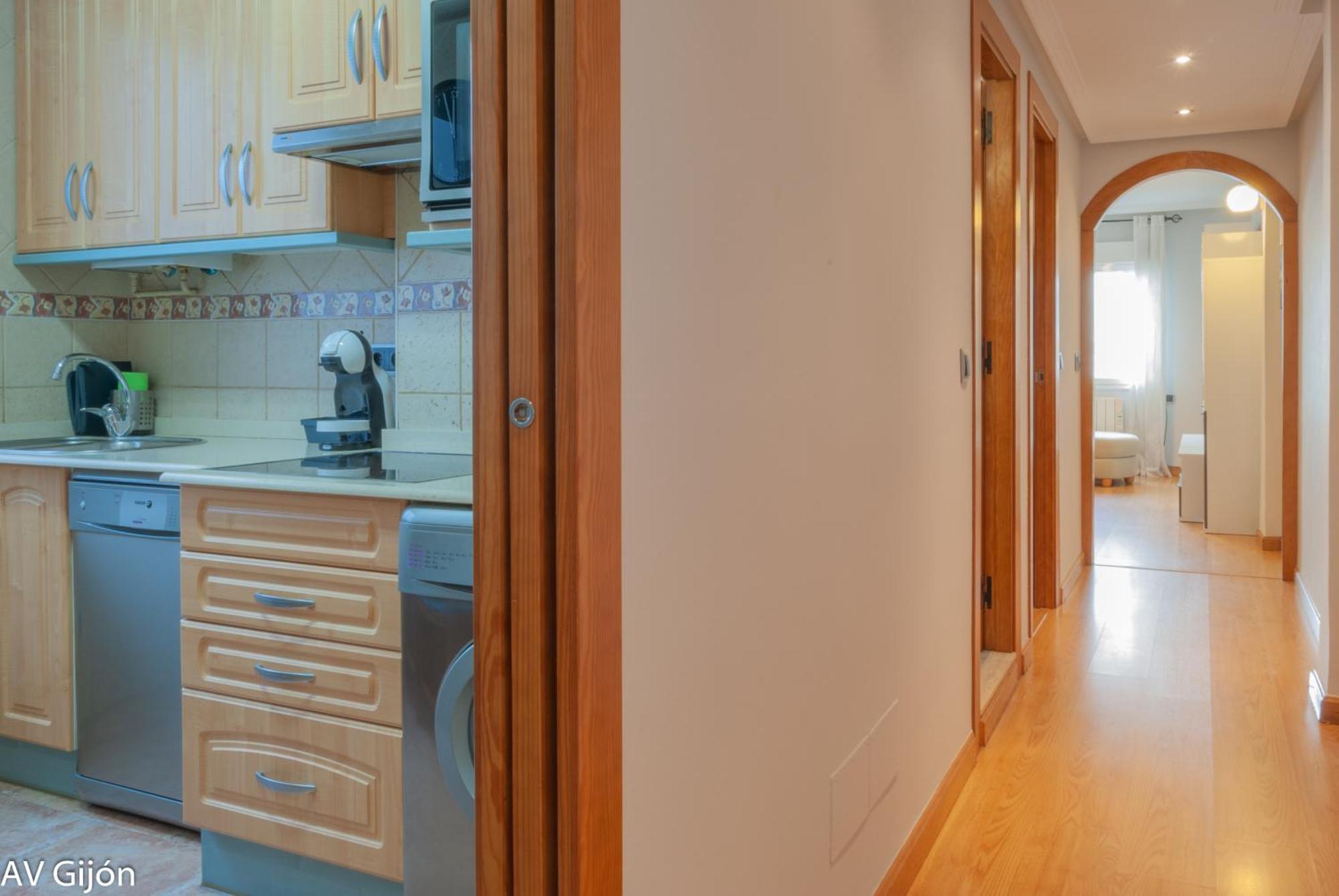 Apartamento Av Premio Real 16 Gijón Exterior foto